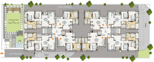Master Plan of Sankalp Sandipani in Hridaya Kunj, Ahmedabad - Image 73617