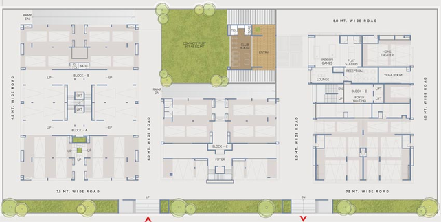 Master Plan of Sankalp Grace 2 in Ambli, Ahmedabad - Image 73235