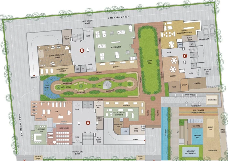 Master Plan of Keshav Akshar Ocean Pearl in Ambli, Ahmedabad - Image 71950