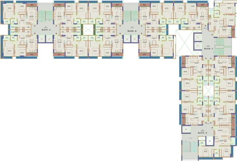 Floor Plan of Sacred Shivansh in Shela, Ahmedabad - Image 72915