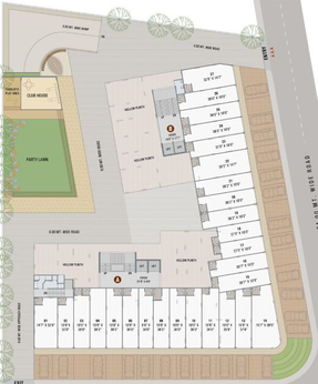 Master Plan of Swastik Riviera in Tragad, Ahmedabad - Image 72629