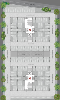 Master Plan of Satyamev Luxor in Ambli, Ahmedabad - Image 73248