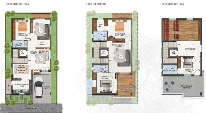 4 BHK House/Villa in Bensup The Sanctuary in Gundlapochampalli, Hyderabad - Image 595362