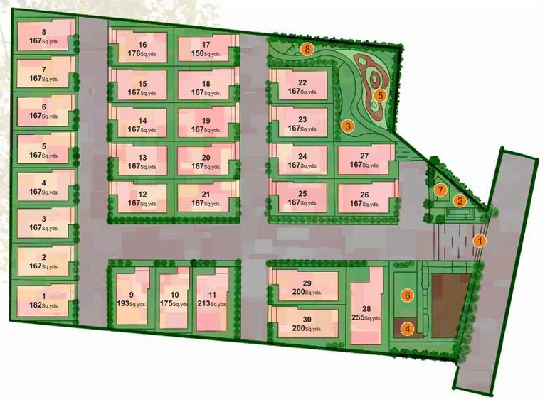 Master Plan of Bensup The Sanctuary in Gundlapochampalli, Hyderabad - Image 73890