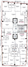 Floor Plan of Sanskrut Arham Luxuria in Paldi, Ahmedabad - Image 72978