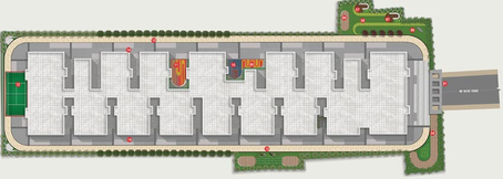 Master Plan of Confident Ridge in Chandanagar, Hyderabad - Image 74041