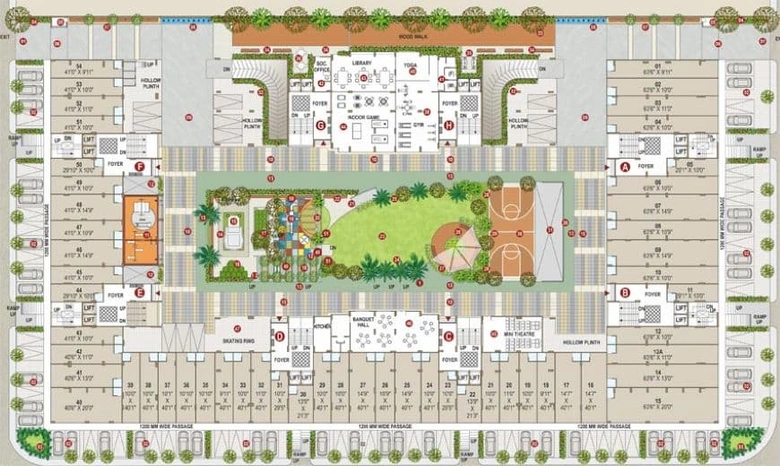 Master Plan of Shivay Shivanta Rigel in Tragad, Ahmedabad - Image 72653