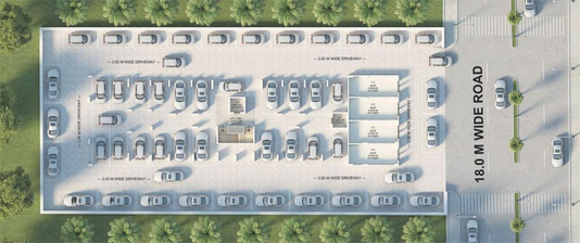 Master Plan of Yogeshwar Shivalik Sanskruti in Ambad, Nashik - Image 74841