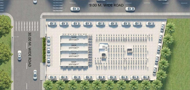 Master Plan of Yogeshwar Shivalik Sigma in Pathardi Phata, Nashik - Image 74848