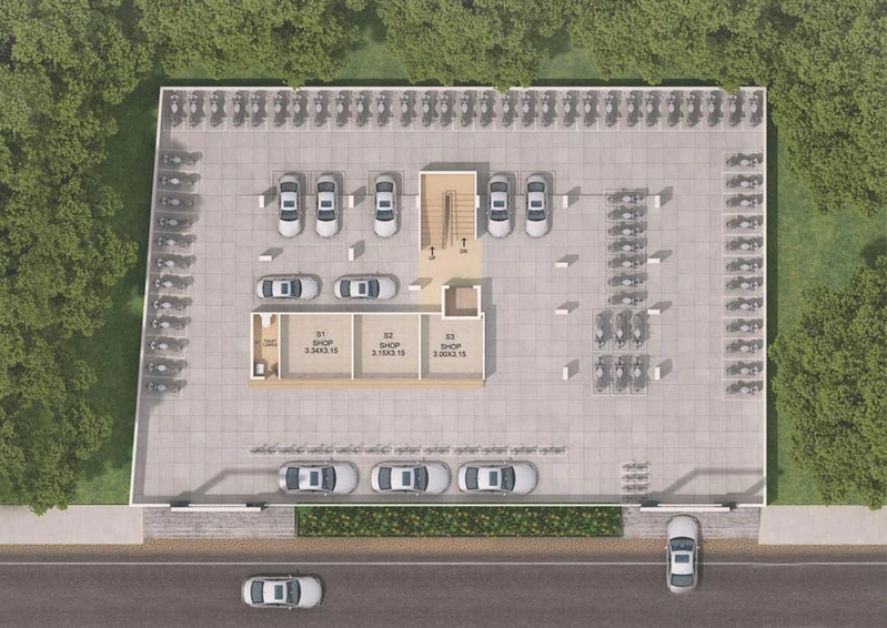 Master Plan of Yogeshwar Shivalik Smruti in Pathardi Phata, Nashik - Image 74855