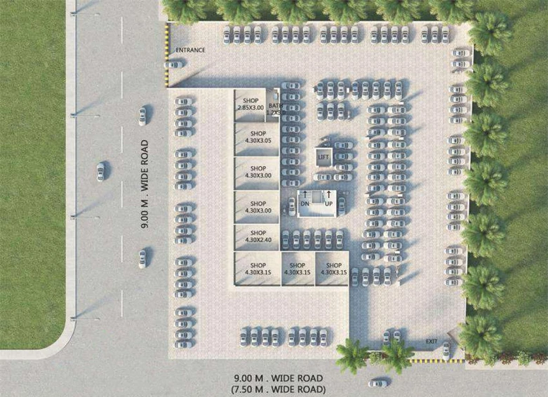 Master Plan of Yogeshwar Shivalik Sparsh 2 in Indira Nagar, Nashik - Image 74824