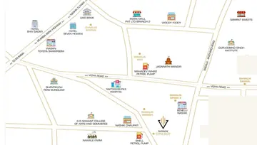 Location of Yogeshwar Shivalik Synergy - Image 74864