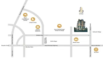 Location of Yogeshwar Shivalik Skypark - Image 74801