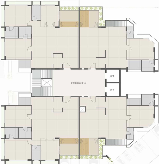 Floor Plan of D And C Meghdhanush in Vastrapur, Ahmedabad - Image 73631