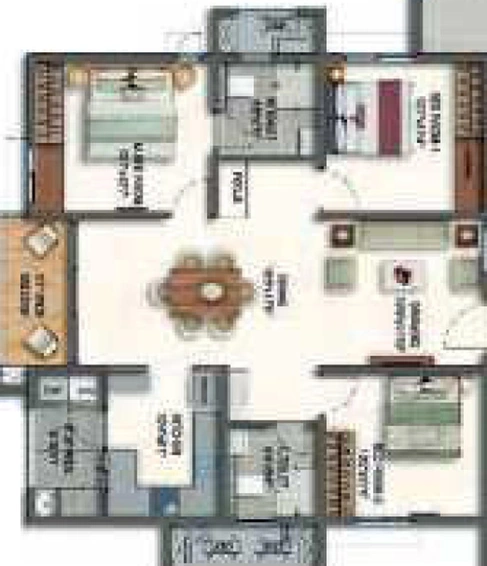 3 BHK Flat in Aparna Synergy in Gandi Maisamma, Hyderabad - Image 595941