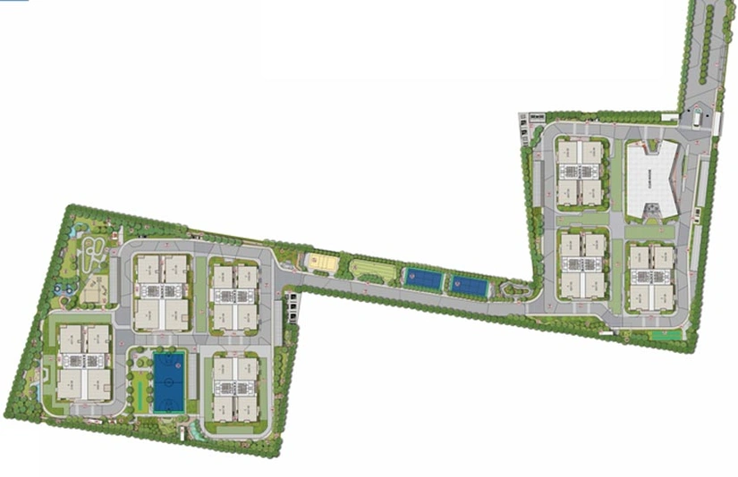 Master Plan of Aparna Greenscapes in Kompally, Hyderabad - Image 74103
