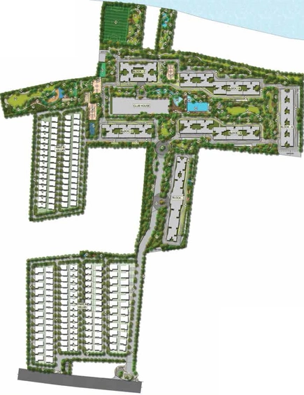 Master Plan of Adarsh Welkin Park in Sarjapur, Bangalore - Image 75613