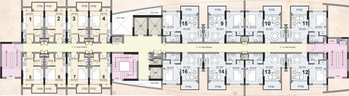 Floor Plan of Earthcon Casa Grande 2 in Chi 5, Greater Noida - Image 78273