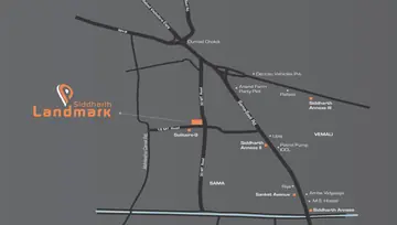 Location of BR Patel Siddharth Landmark - Image 74894
