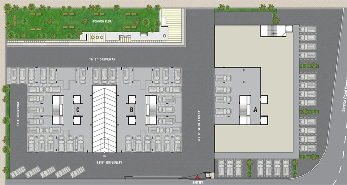 Master Plan of Aaryan Embassy in Ambli, Ahmedabad - Image 74888