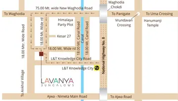 Location of Guru Lavanya Banglows Phase 1 - Image 103539