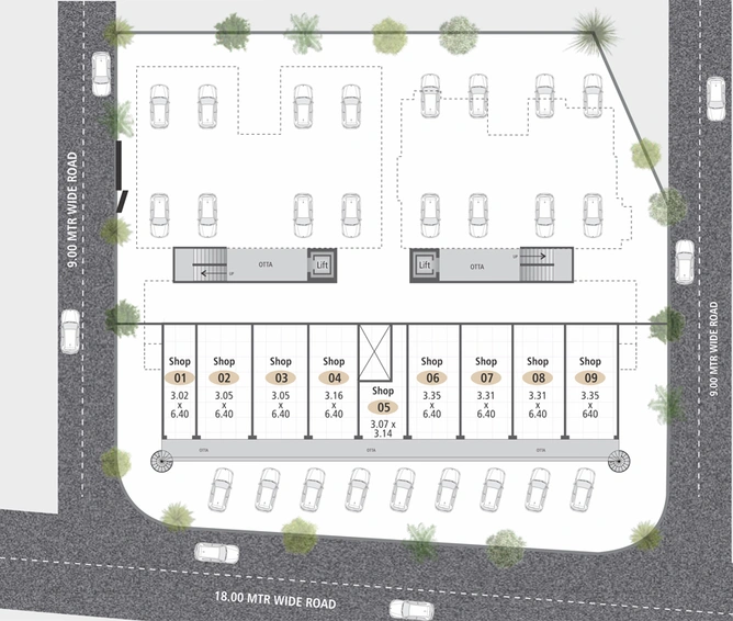Master Plan of Shreeji Shreenath Villa in Waghodia Road, Vadodara - Image 74543