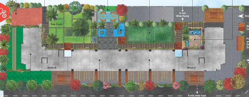Master Plan of Zion Windfield in Thaltej, Ahmedabad - Image 122466
