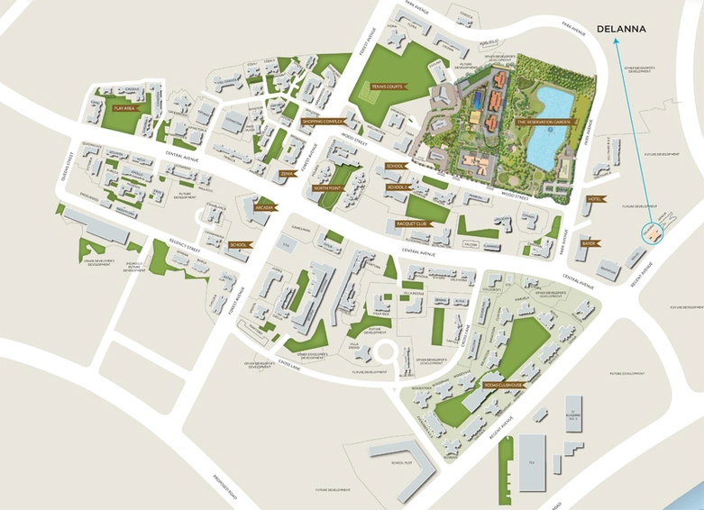 Master Plan of Hiranandani Delanna in Hiranandani Estate, Thane - Image 79818