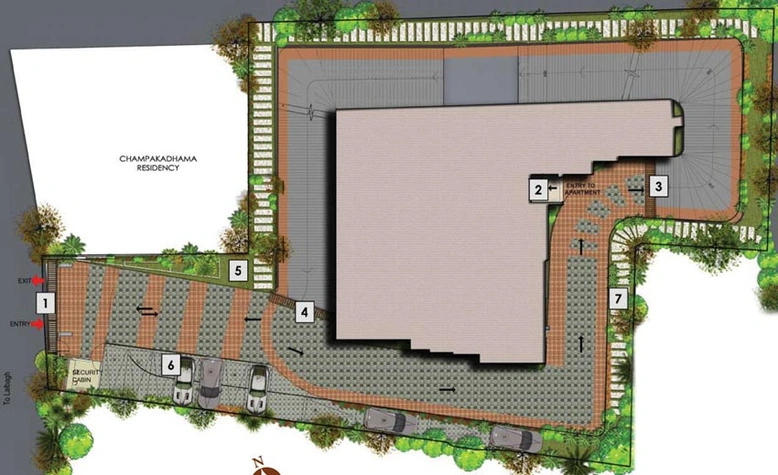 Master Plan of Prestige Botanique in Basavanagudi, Bangalore - Image 75374
