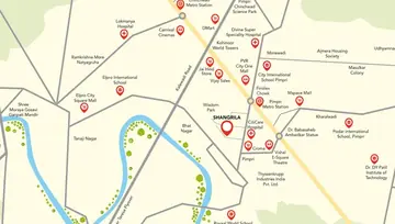 Location of Kohinoor Shangrila - Image 75235