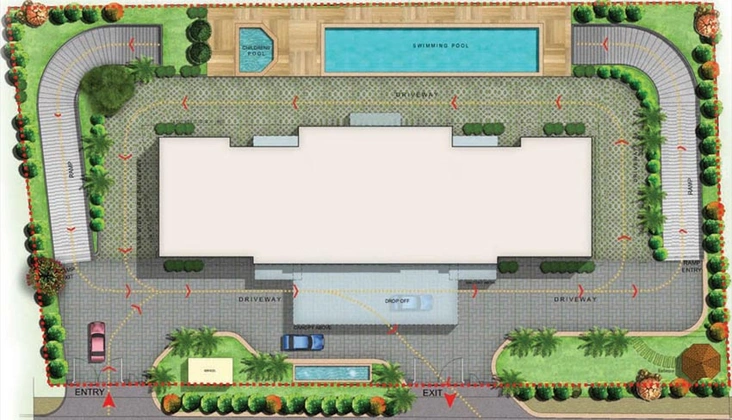 Master Plan of Prestige Edwardian in Vasanth Nagar, Bangalore - Image 75410