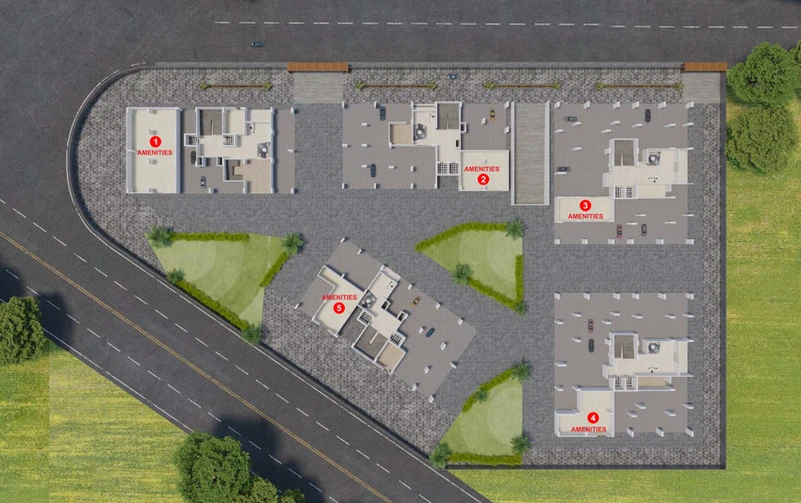 Master Plan of Meru Valentina in Vesu, Surat - Image 75699