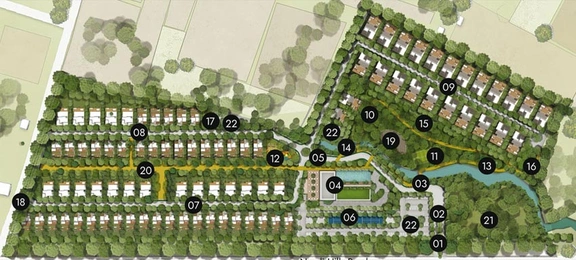 Master Plan of Prestige Sanctuary in Devanahalli, Bangalore - Image 75063