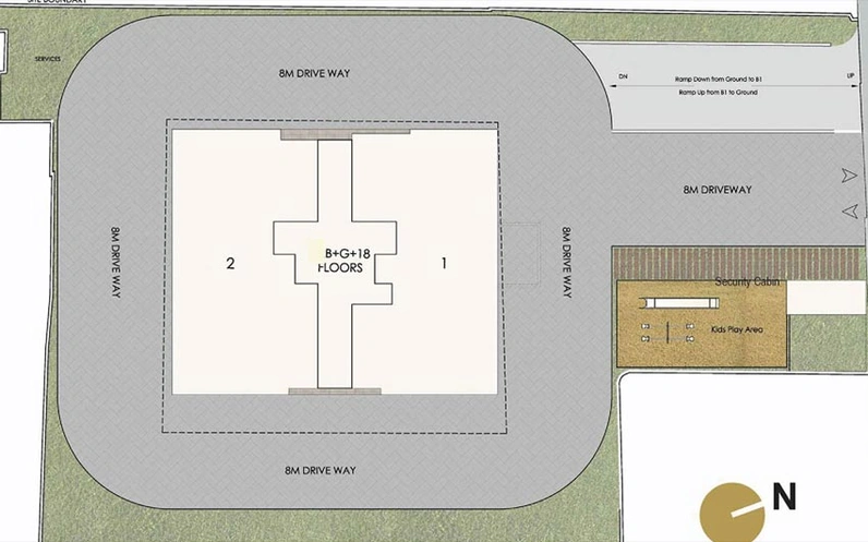 Master Plan of Prestige Spencer Heights in Pulikeshi Nagar, Bangalore - Image 75265