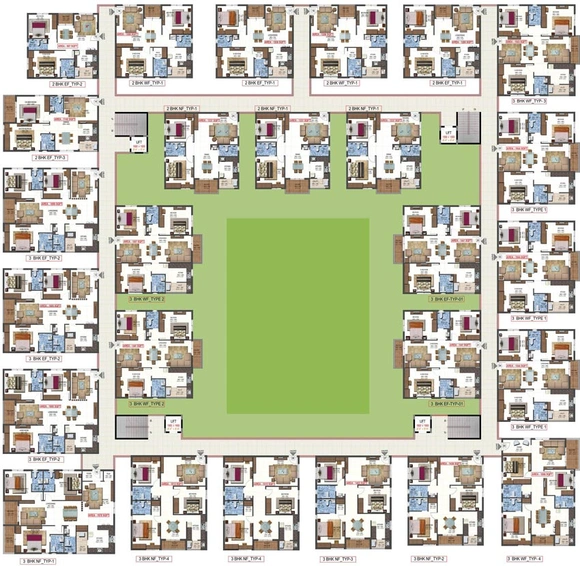 Floor Plan of PVR Kshetra in Shankarpally, Hyderabad - Image 75154