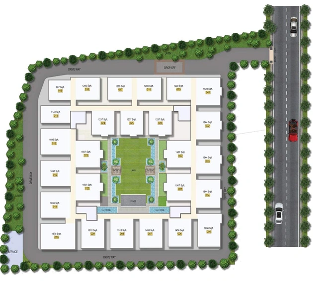 Master Plan of PVR Kshetra in Shankarpally, Hyderabad - Image 75155