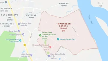 Location of Hiranandani Athena And Barca - Image 75302