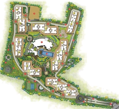 Master Plan of Prestige Song of The South in Yelenahalli, Bangalore - Image 75339