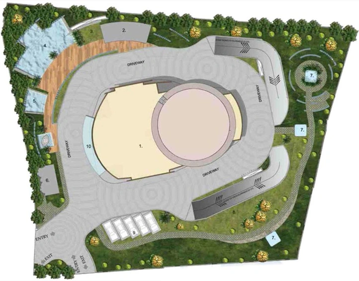 Master Plan of Prestige Kenilworth in Vasanth Nagar, Bangalore - Image 75510