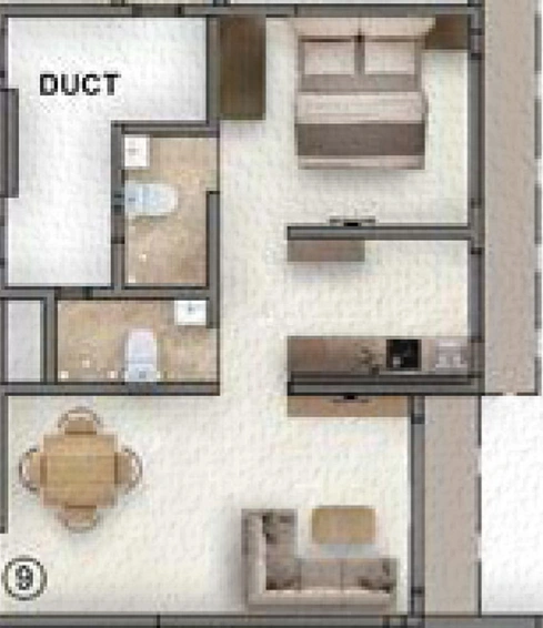 1 BHK Flat in Natasha Atlantis in Vikhroli East, Mumbai - Image 606230