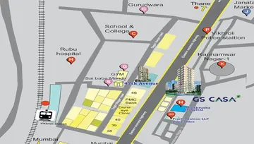 Location of Prach Gs Casa - Image 75888