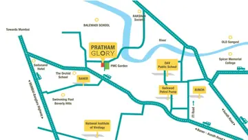 Location of One Pratham Glory - Image 77734