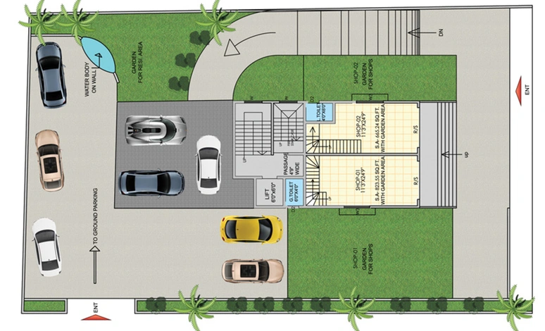 Master Plan of One Pratham Glory in Baner, Pune - Image 77736