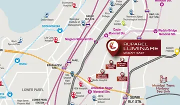 Location of Ruparel Luminare - Image 25369