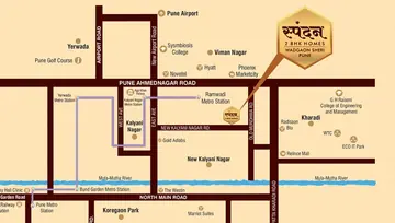 Location of Evolve Spandan - Image 75954