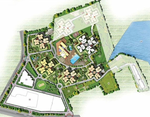 Master Plan of Prestige Falcon City in Konanakunte, Bangalore - Image 76368