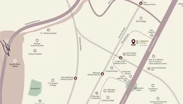 Location of Lodha Vero - Image 76186