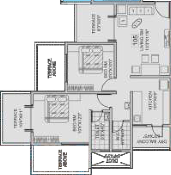 2 BHK Flat in Heera Solitaire in Phursungi, Pune - Image 612752