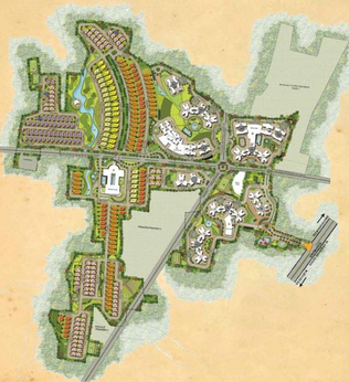 Master Plan of Prestige Lakeside Habitat in Whitefield, Bangalore - Image 76405