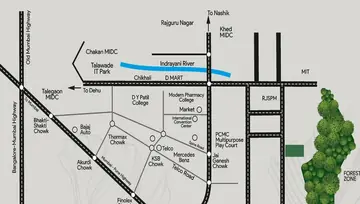 Location of Parshwa Greens - Image 77756